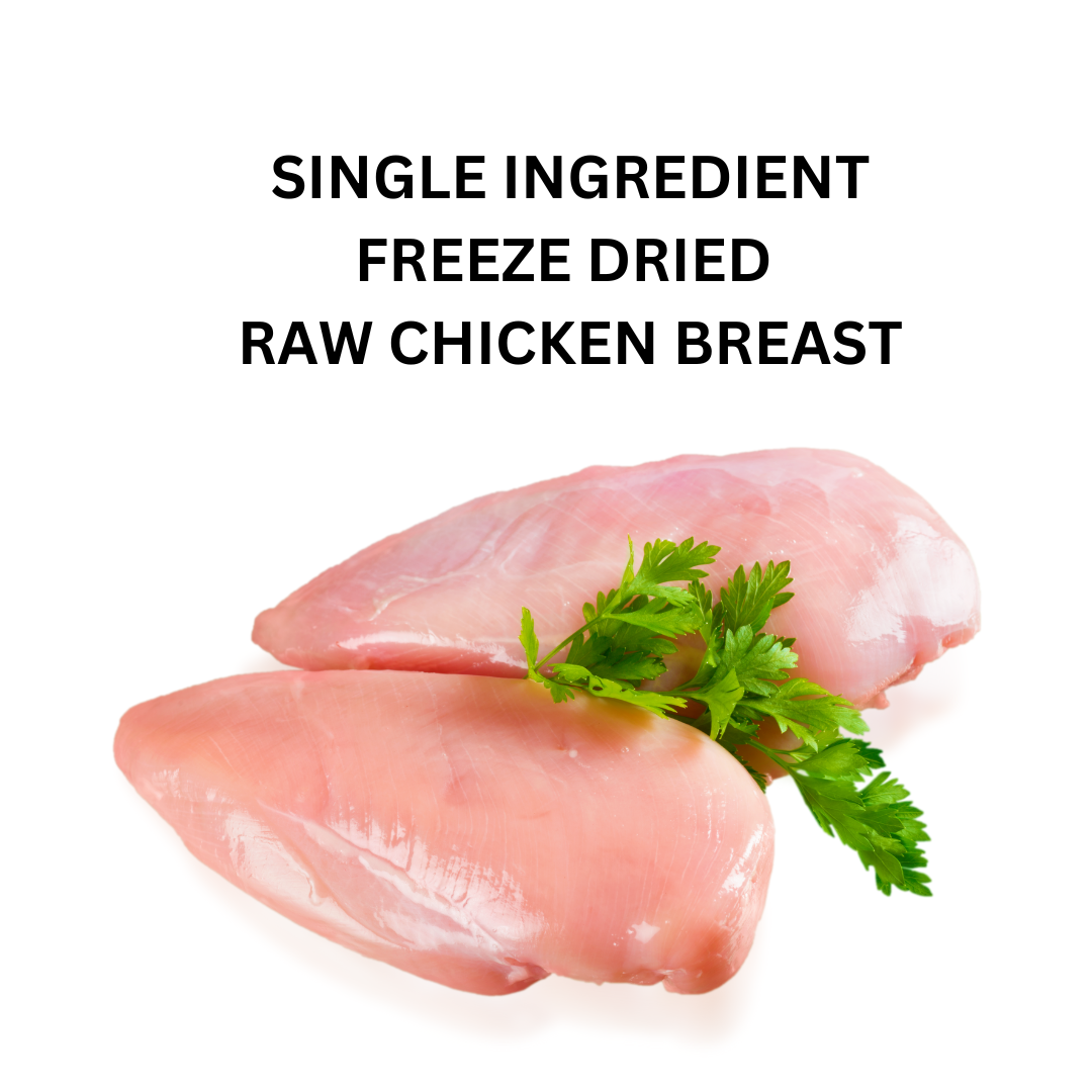 Freeze-Dried Chicken Dog Treats – Single Ingredient, High Protein Snack