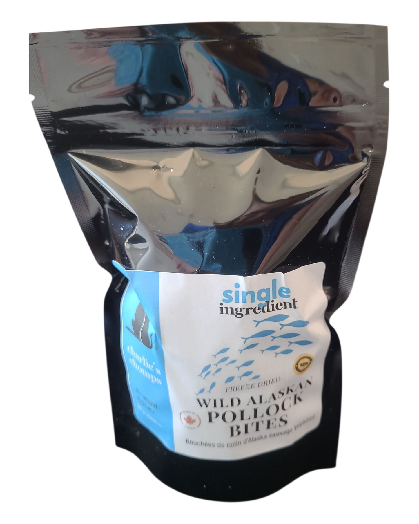 (Freeze-Dried Wild Alaskan Pollock Treats for Dogs and cats