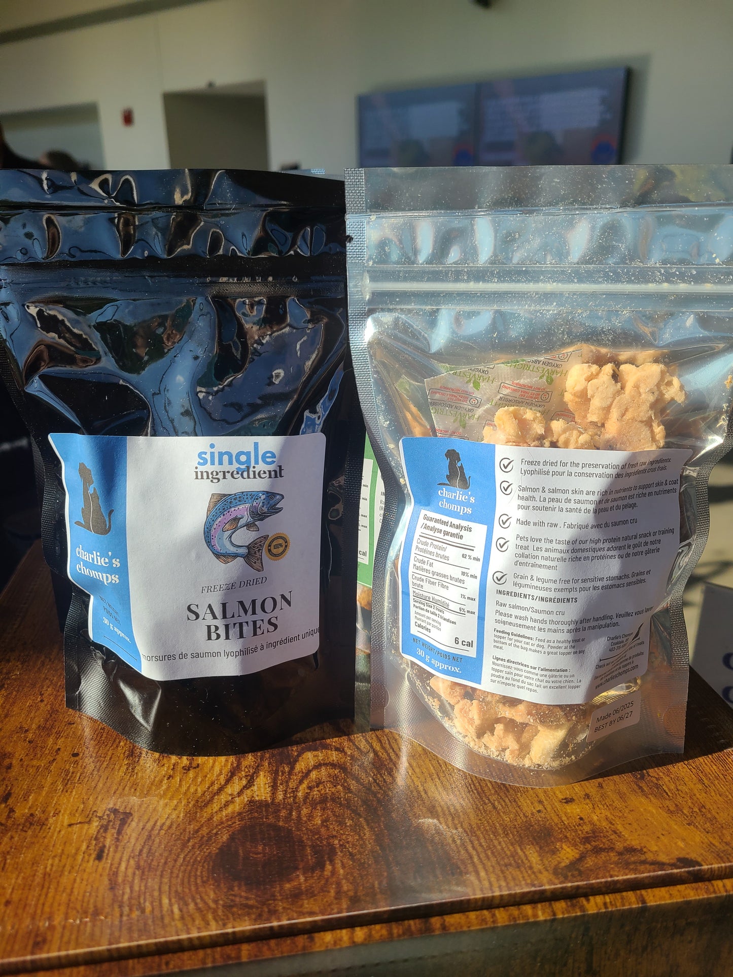 Freeze-Dried Salmon Treats for Dogs – Omega-3 Rich, Single Ingredient