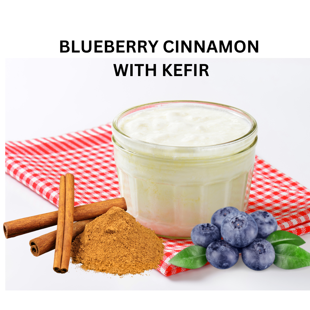 Kefir Blueberry Cinnamon Topper