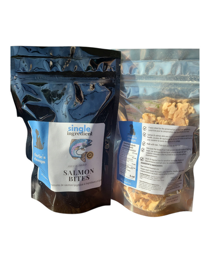 Freeze-Dried Salmon Treats for Dogs – Omega-3 Rich, Single Ingredient